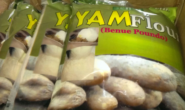 Packaged Pre-Gel Yam (Pounded) Flour